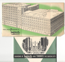 VTG 1940s-50s SIMPSON'S STORE GUIDE/LAYOUT TORONTO PICTURES DEPARTMENTS MAP picture