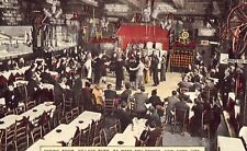 Dining Room, Village Barn Restaurant - New York City - Linen Postcard picture