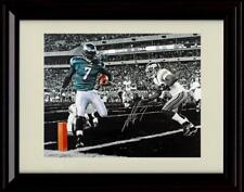 8x10 Framed Michael Vick - Philadelphia Eagles Autograph Promo Print - TD Score picture