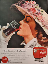 Vintage Ad Advertisement COCA COLA Coke Real Refreshment 5 cents 1949 picture