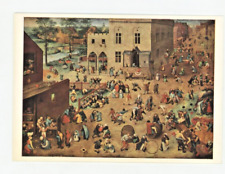 Vintage Postcard  ART   PIETER BRUNEGEL   