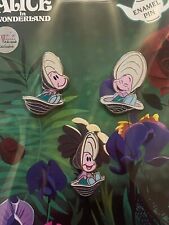 Disney Pink a la Mode PALM Alice In Wonderland Baby Oysters Pin Set LE 500 New picture