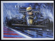 Lotus 97T SENNA 1985 Portugal Grand Prix Nicholas WATTS Art Print 10.5x14.5