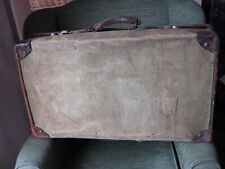 W.W.2 Navy issued canvas covered suitcase. 1914 to 1946. picture
