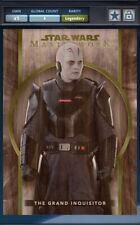 Topps Star Wars Card Trader Masterworks Grand Inquisitor Legendary Wood 5CC ONLY picture
