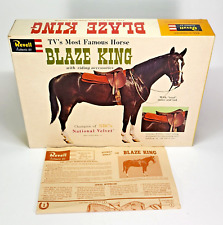 1960s Empty Box - Revell Model Kit Blaze King National Velvet Horse from NBC TV picture