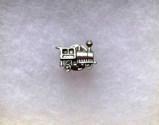 Handcast PEWTER Jim Clift Design, Inc.  Pewter Railroad Train Engine Lapel Pin picture