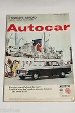Vintage Autocar Magazine January 1966, Downton Austin 1800/Oldsmobile Toronado picture