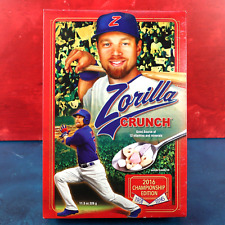 Ben Zobrist Chicago Cubs 2016 Championship Breakfast Cereal Zorilla 2017 Sealed picture