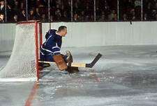 1960s Hockey Nhl Playoffs Toronto Maple Leafs Goalie Johnny Ice Hockey Old Photo picture