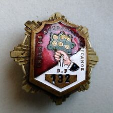Mexico, D.F. antique  Badge,  Brass, Enameled , RARE,  picture