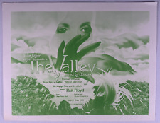 Pink Floyd Flyer Vintage The Valley Obscured by Clouds Music by Pink Floyd 1975 picture