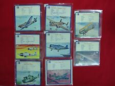 VINTAGE BACHMANN BROS., INC. MINI-PLANES 8 DIFF. CUT-OUT CARDS FROM BOXES picture