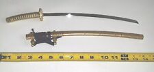 Sword Katana Japanese Antique Brass Handle Replica Scabbard Sheath picture
