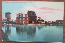 ca1910 Deshler Ohio View from Reservoir Postcard picture