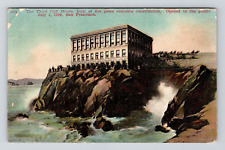 Postcard Third Cliff House San Francisco California CA Crashing Waves c1911 picture