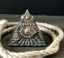 Pyramid Eye of God Pyramid with Eye of Providence Protection Meditation picture