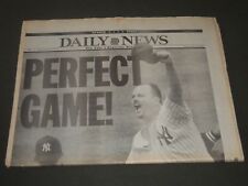 1998 MAY 18 NY DAILY NEWS NEWSPAPER - PERFECT GAME - DAVID WELLS - NP 2539 picture