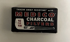 Genuine Vintage 1950’s  Medico Filters NEW in Excellent condition 1 Box of (10) picture
