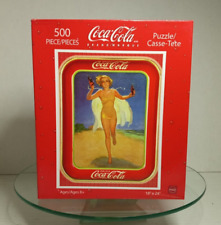 Vintage Coca Cola Jigsaw Puzzle New Unopened 500 Pieces 18