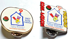 Rose Parade 2005/2007 RONALD MCDONALD HOUSE CHARITIES SC Lapel Pins Lot of 2 picture