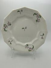 Nine (9) Antique Sprigware/Leaf & Berry 7inch Plate - Hand Painted picture