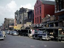 1953 CHICAGO Maxwell Street Scene PHOTO (z-166-A) picture