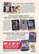 Barry Bonds Doug Drabek 93 Fleer Ultra 90'S Vtg Print Ad 8X11 #82022 picture