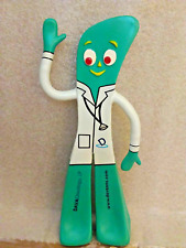 DOCTOR GUMBY with DAVA ONCOLOGY (on Front Legs) Bend / Pose Fig. -No Packaging- picture