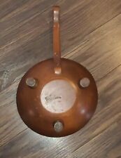 MUNSING Vintage Three-Footed Rustic Hardwood Serving Skillet (Circa 1940s) picture