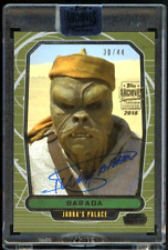 DICKEY BEER 2018 Topps Archives Star Wars BARADA AUTO Autograph 30/44 picture