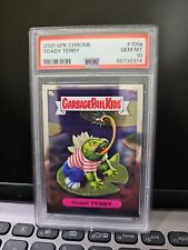 2020 GPK CHROME TOADY TERRY #109 GEM MT PSA 10 picture