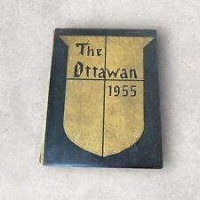 1955 Ottawa University, Ottawa, KS The Ottawan Yearbook Annual Kansas Braves picture