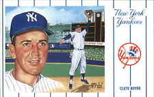1961 NY Yankees Baseball Team 1991 Postcard Series 1 CLETE BOYER picture