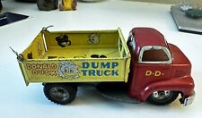 Disneyland 1955 Vintage Dump Truck Linemar Marx Toys Walt Disney Productions picture