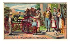 c1890 Trade Card Wheeler & Wilson New Sewing Machine Co. picture