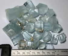315g Aquamarine Terminated Crystals lot from Nagar Pakistan picture