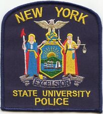 NEW YORK STATE UNIVERSITY style #A CAMPUS POLICE PATCH picture