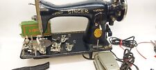 Singer  Heavy Duty Sewing Machine Leather Denim Upholstery Canvas SERVICED picture