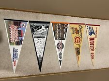 Vintage Chicago Sports Teams Pennant Bears Sox Cubs picture
