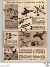 1966 PAPER AD GI Joe Helicopter With Sound Jet Airplane Wen Mac Navy Dive Bomber picture