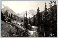 RPPC Vintage Postcard - Torrey's Peak. From Grizzly Gulch, Colorado - Real Photo picture