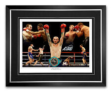  Kevin Mitchell  Signed And Framed Boxing Montage  : New picture