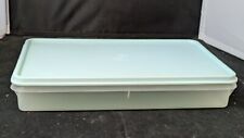 Vintage Clear Tupperware 794-8 Deli Lunch Leftovers Container with Lid 11