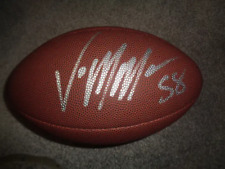 Von Miller Denver Broncos Autographed Wilson Football GA coa picture