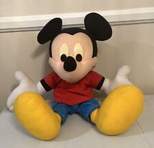 DISNEY Mickey Mouse Mattel Stuffed Animal Large 26
