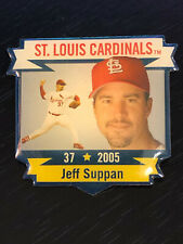 Vintage Collectible Cards Jeff Suppan Colorful Metal Pin Back Lapel Pin Hat Pin picture