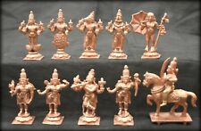 Dashavatar Idols In Pure Solid Copper picture