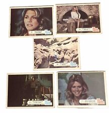 Vintage 1976 Bionic Woman Trading Card Lot Of 5 picture