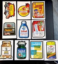2017 Topps 50th Anniversary Wacky Packages Complete OLD SCHOOL SET of 10 picture